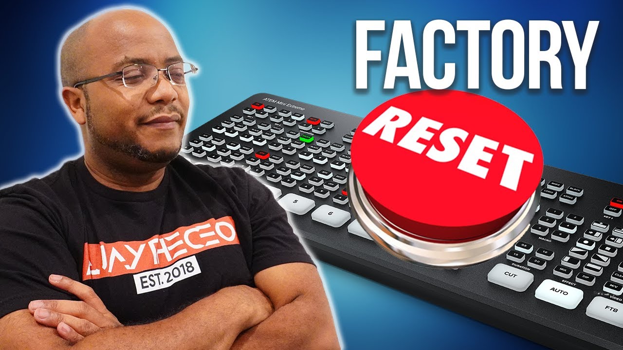 How to Factory Reset the ATEM Mini