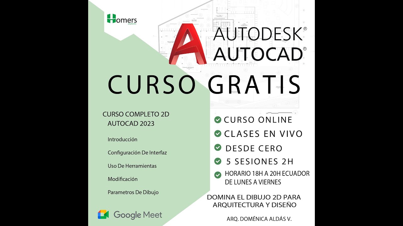 Curso de AutoCAD  2D - Clase 1