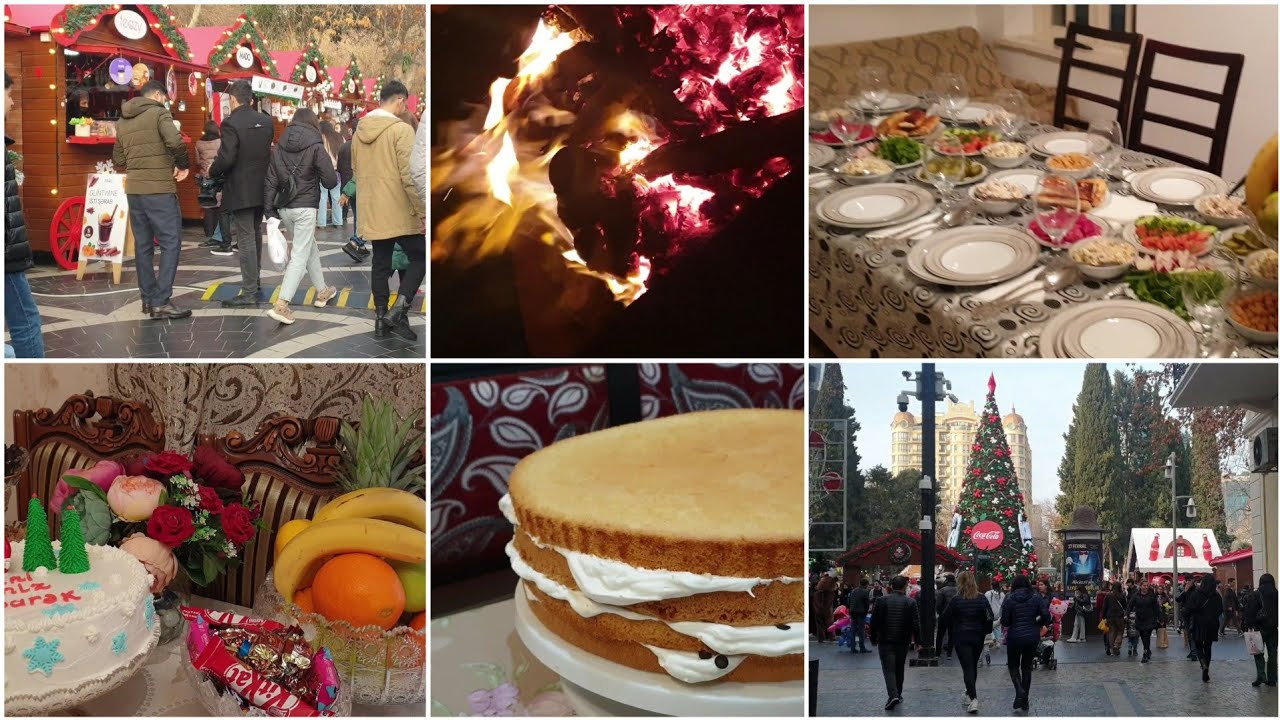 Bayram vlogu🎄 Nələr hazirladım🎅 Süfrəmiz 😍