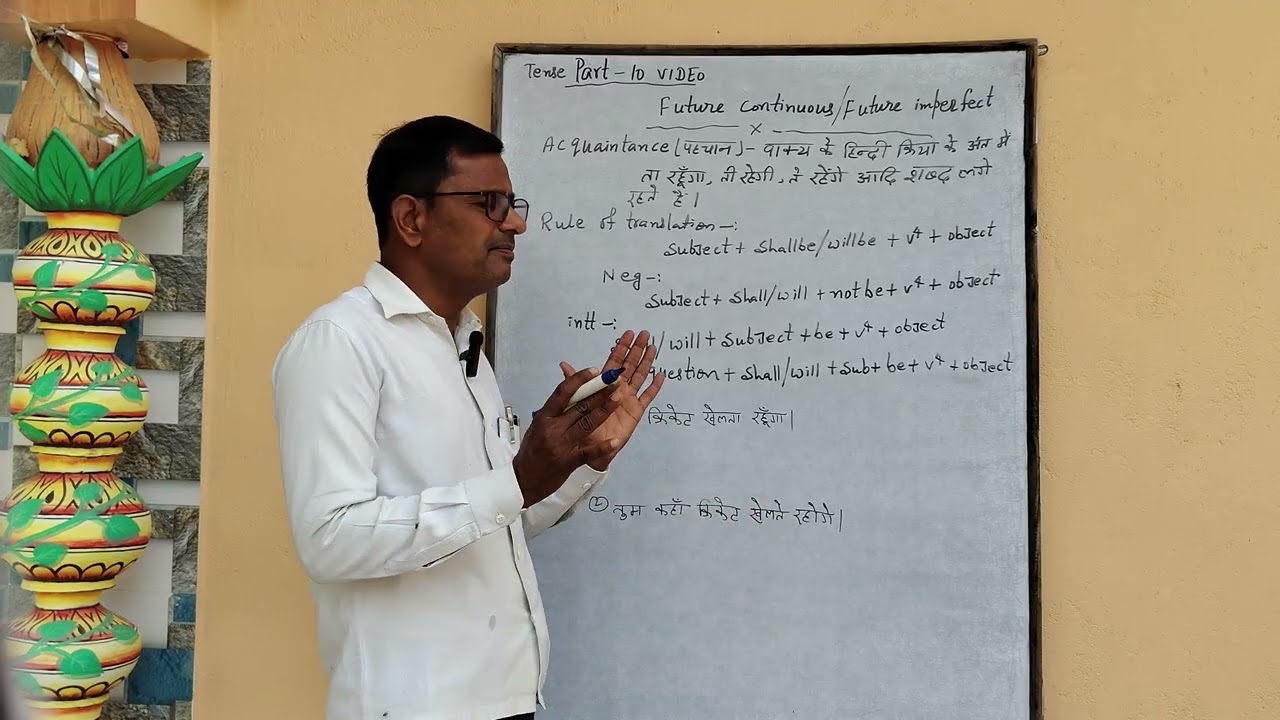 Future imperfect tense part -10 full video #study #english translation 
