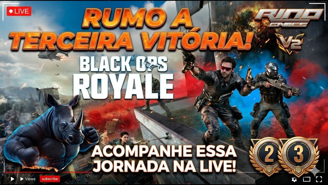 BLACK OPS ROYALE ( RUMO A TERCEIRA VITÓRIA )