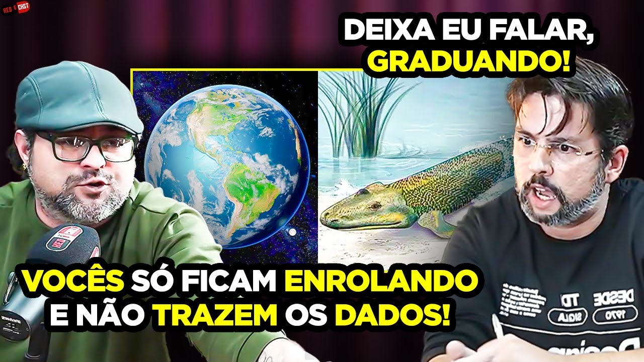 HIME E JOÃO PAULO BATEM DE FRENTE EM DISCUSSÃO SOBRE ORIGEM DA VIDA E IDADE DA TERRA