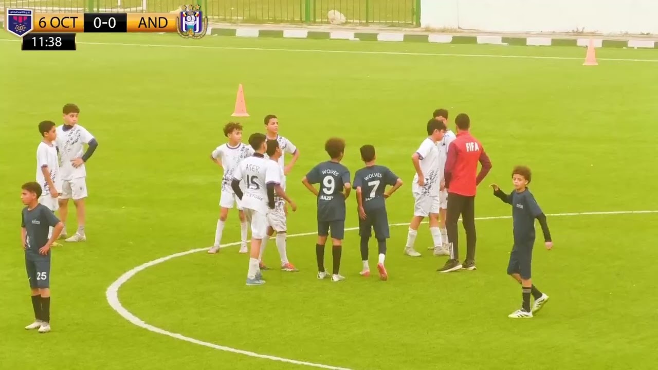 6 October Al Arish VS  Anderlecht 1half