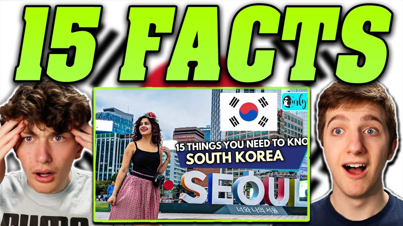 Americans React to 15 Things You Need To Know About South Korea! Curly Tales