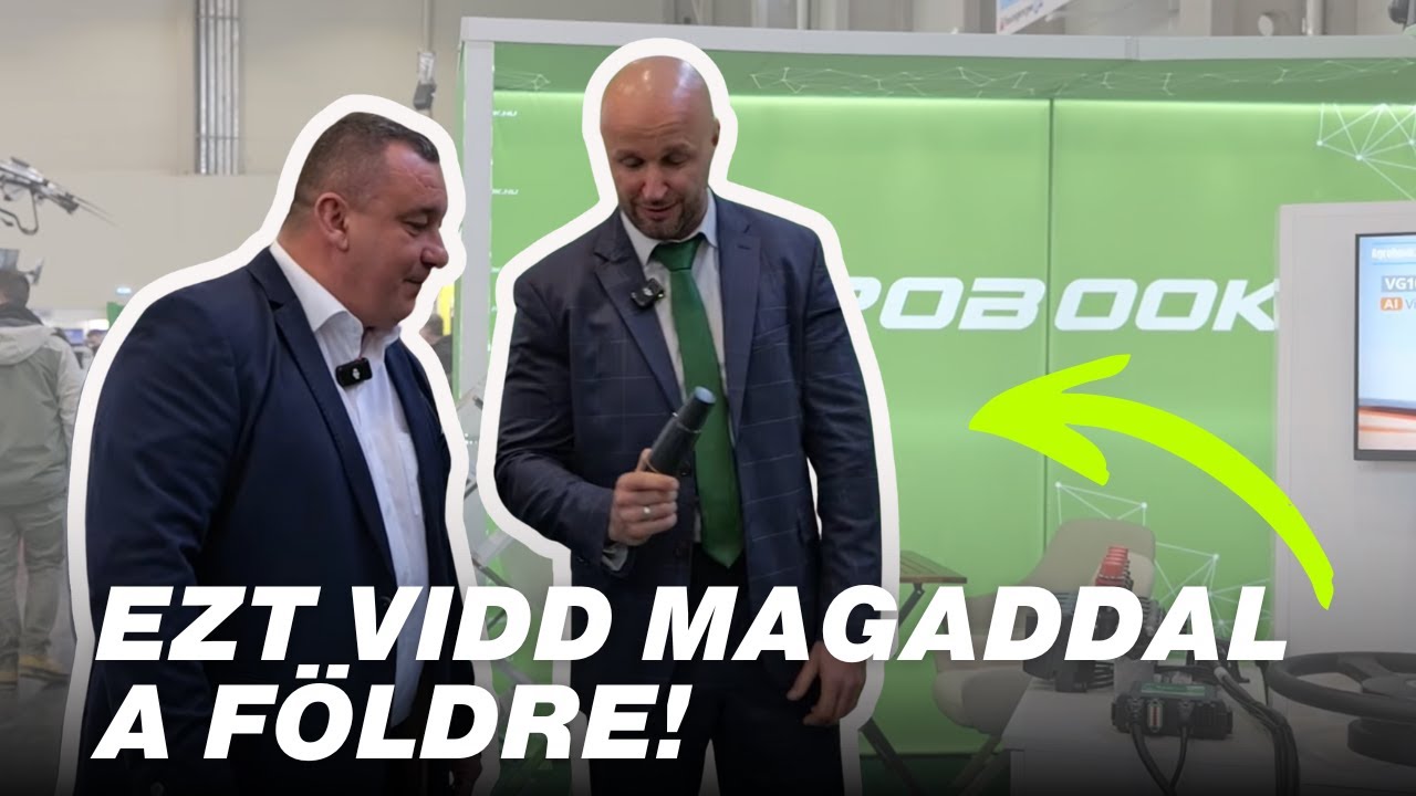 Így áll össze egy komplex precíziós rendszer – bemutató az Agrobooknál