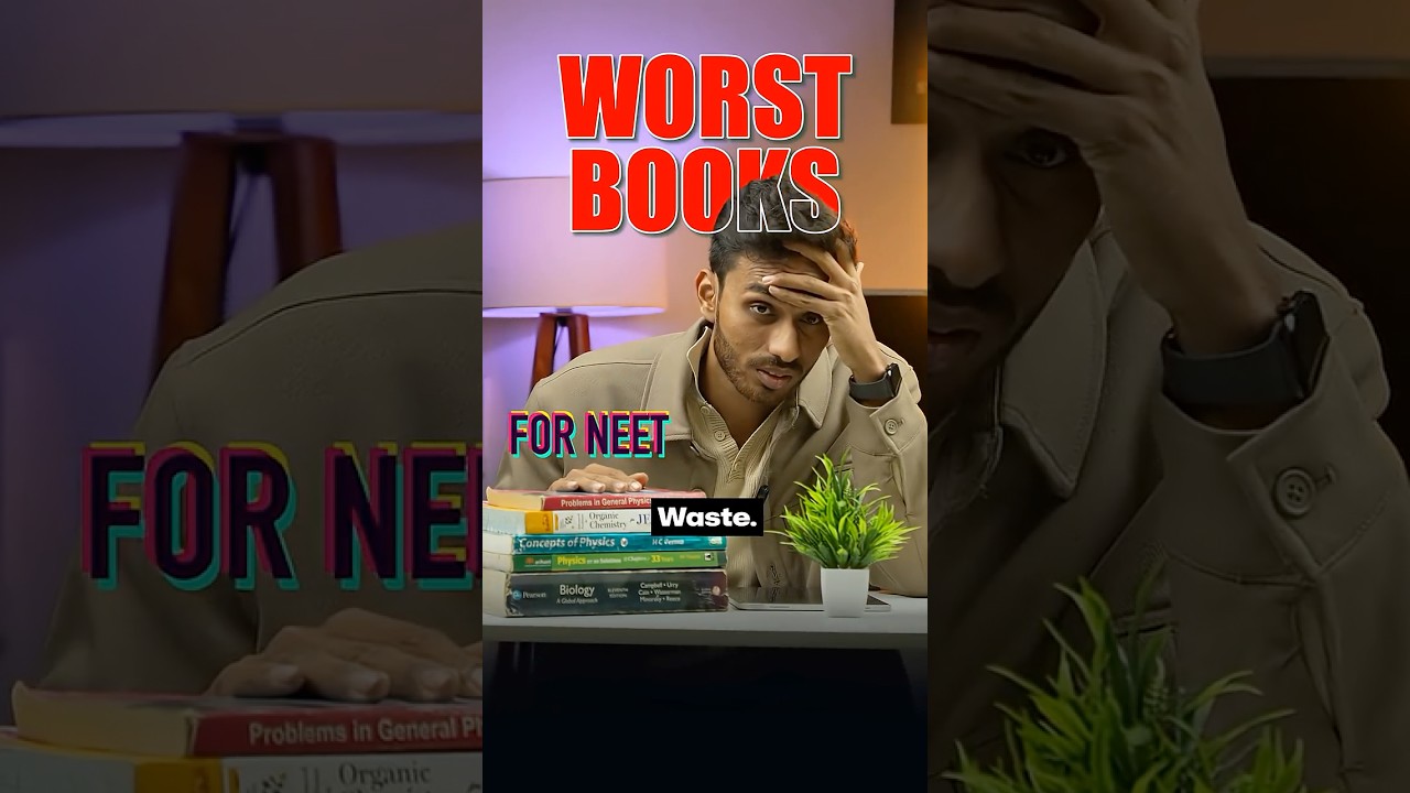 WORST ❌ Books I REGRET buying during NEET time 📚 #neet2026 #neetmotivation #books