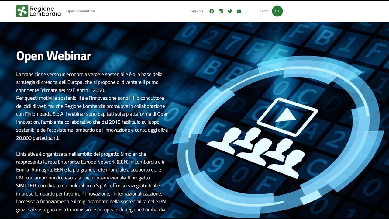 Open Webinar - I criteri ESG come strumento per la sostenibilità delle supply chain