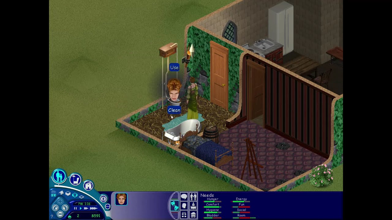 The Sims 1 Legacy: Marriage Spell 👰🏻‍♀️🤵🏻 Witching Times - part 3 (No commentary - Long Gameplay)