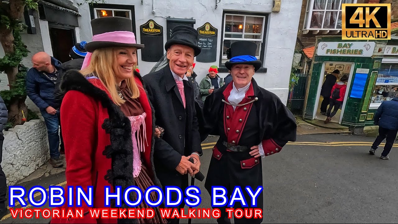 Robin Hoods Bay, Victorian Weekend, Full Walking Tour