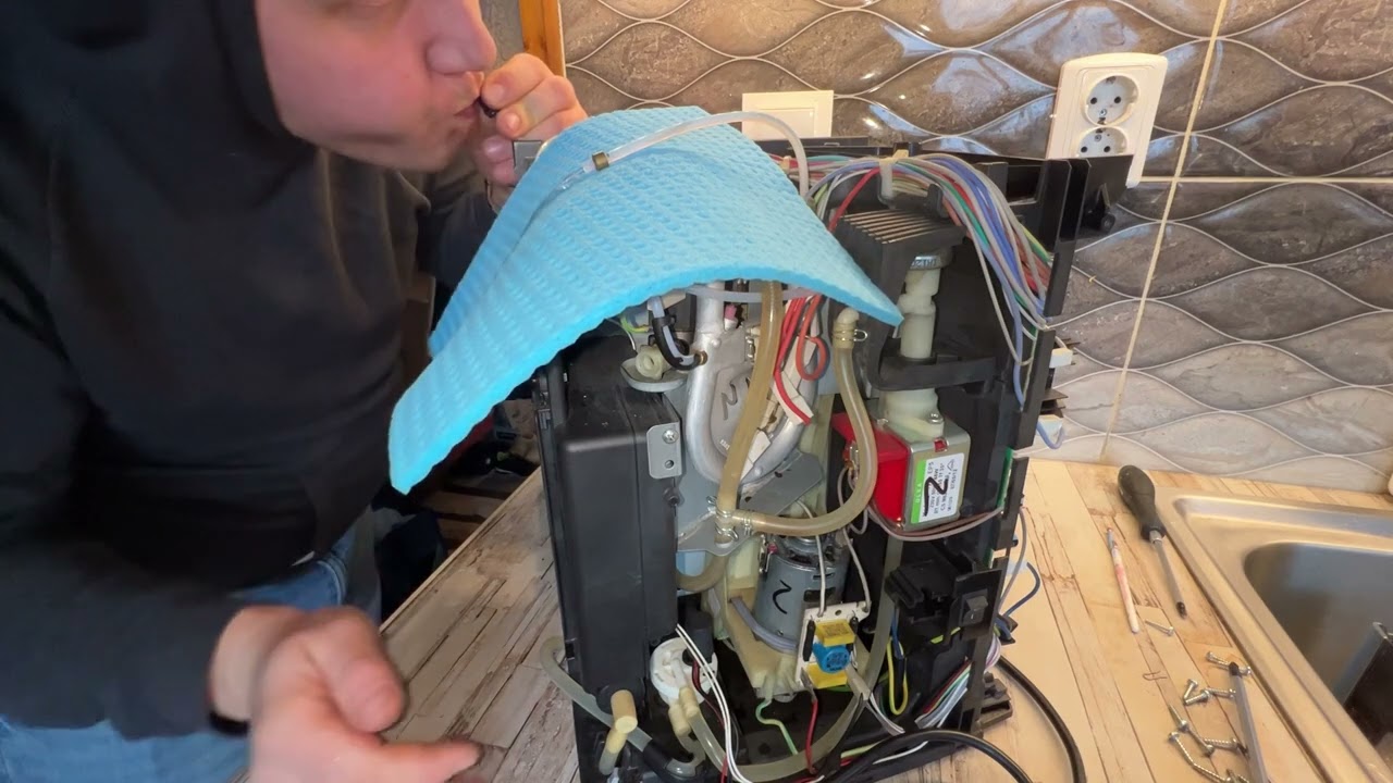 DeLonghi Coffee Machine No Hot Water Problem - Diagnosed and Repair