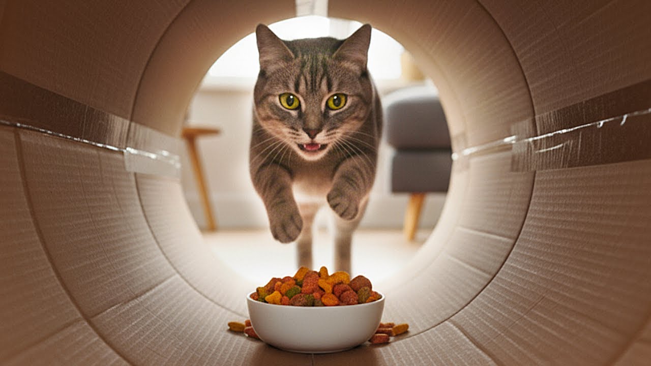 КОШАЧИЙ КВЕСТ для моей Симки! Знакомство с моей новой кошечкой