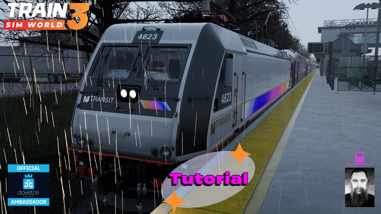 TSW3 New Jersey Transit ALP46 Tutorial on New York Trenton