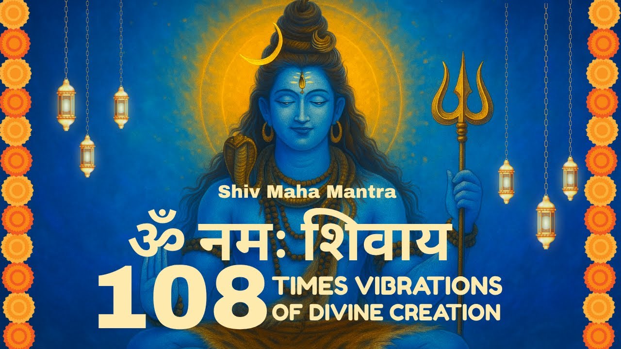 108 Shiv Mantra – Om Namah Shivay | Powerful Meditation Chant |Sound Of The Universe