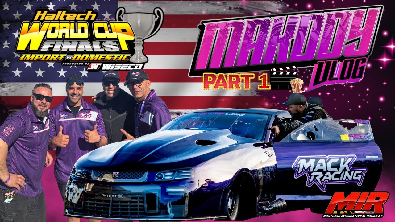 Vlog 41: WE MADE IT! Our First Day At The Haltech World Cup Finals!
