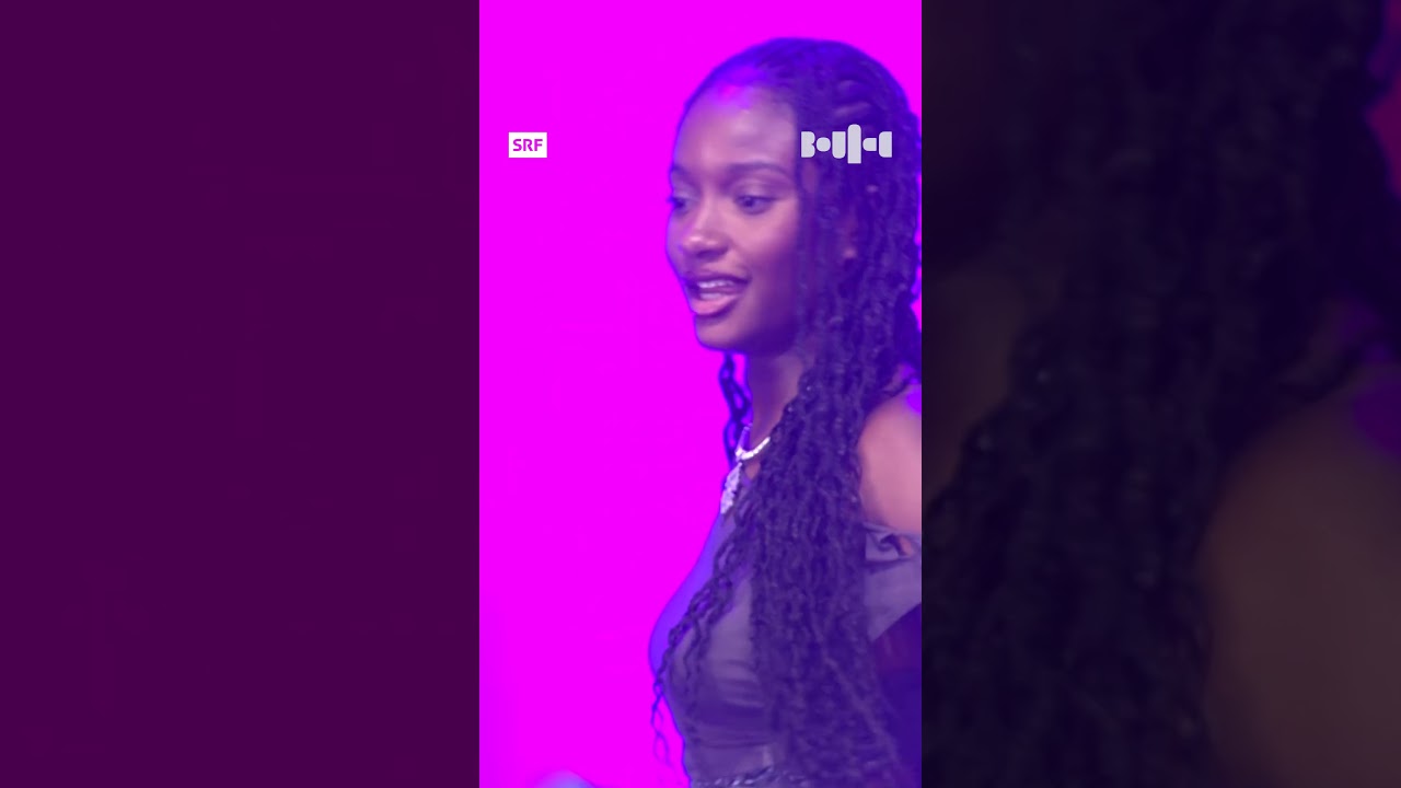 AYRA STARR live am Openair Frauenfeld | Konzert-Highlights #OAF23 | SRF Bounce #shorts