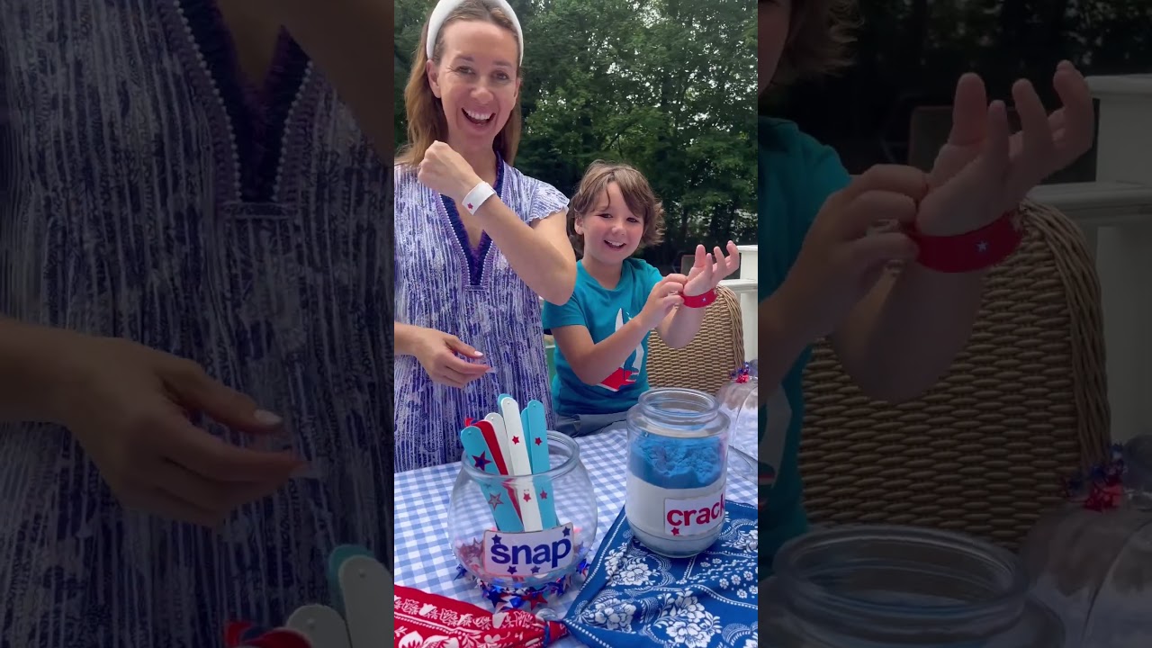 SNAP, CRACKLE, POP 🎆 4th of July party decor Hack! #4thofjuly