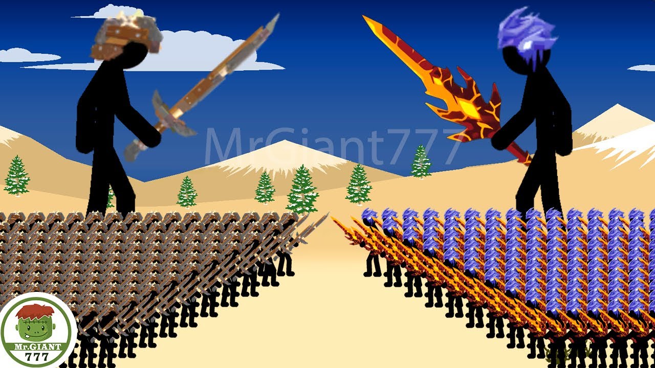 x9999 SWORDWRATH SALVAGE VS SWORDWRATH HACKER.EXE, FINAL BOSS | Stick War Legacy Mod | MrGiant777