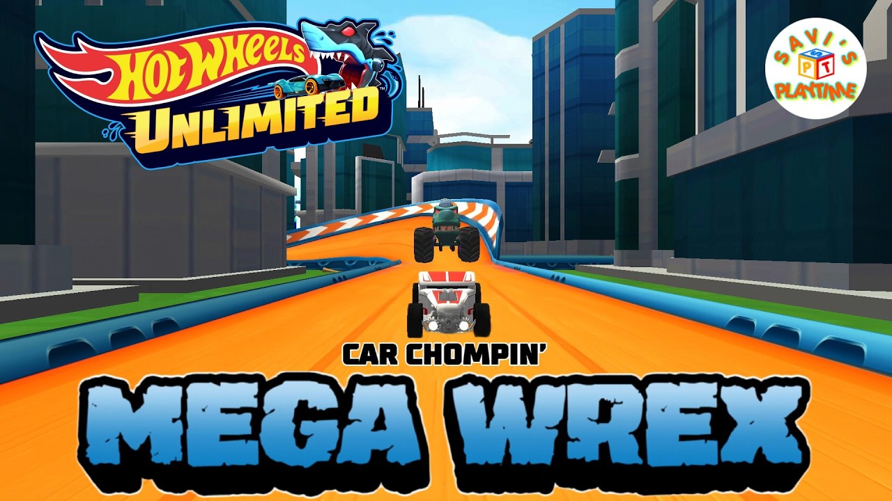 Hot Wheels Unlimited 2 - CAR CHOMPIN MEGA WREX GAMEPLAY
