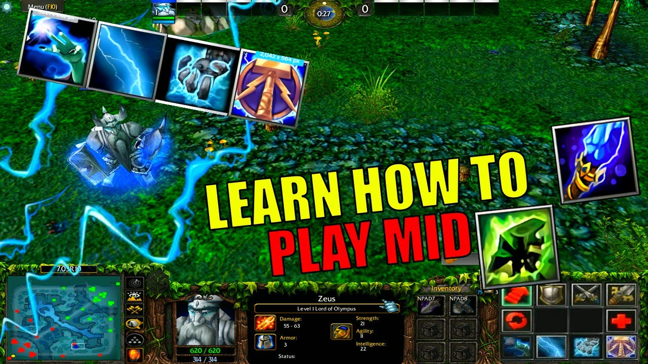 DOTA - ZEUS GOD MID vs TOP 1 RANK PLAYER || Puppet vs [JC]Sui || RGC