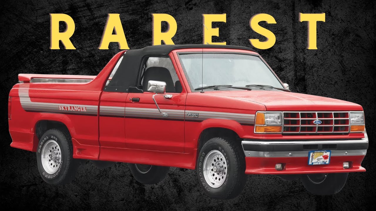 12 самых редких пикапов в истории Ford