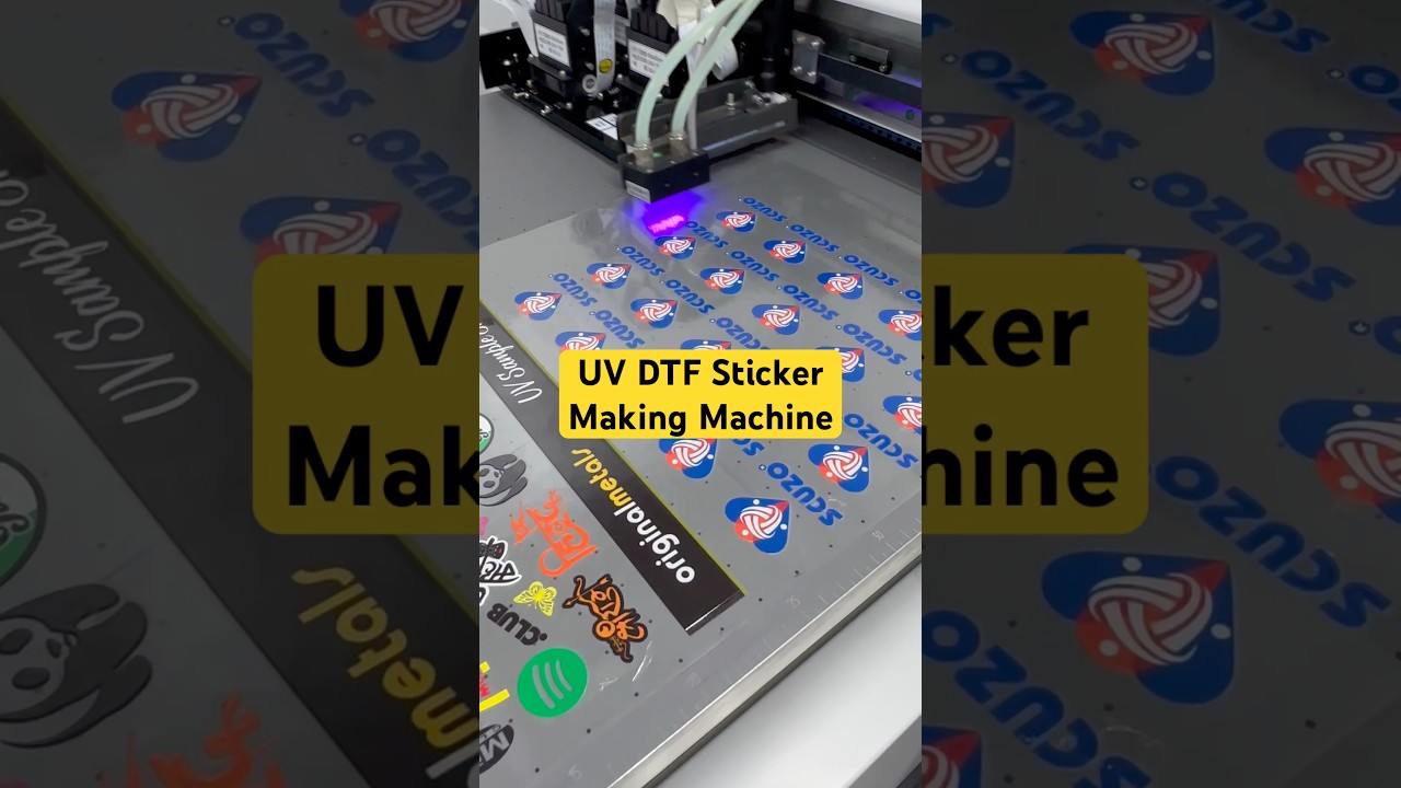 UV DTF Sticker Machine | Ink Transfer Sticker ( Original Metals ) Noida & Mumbai