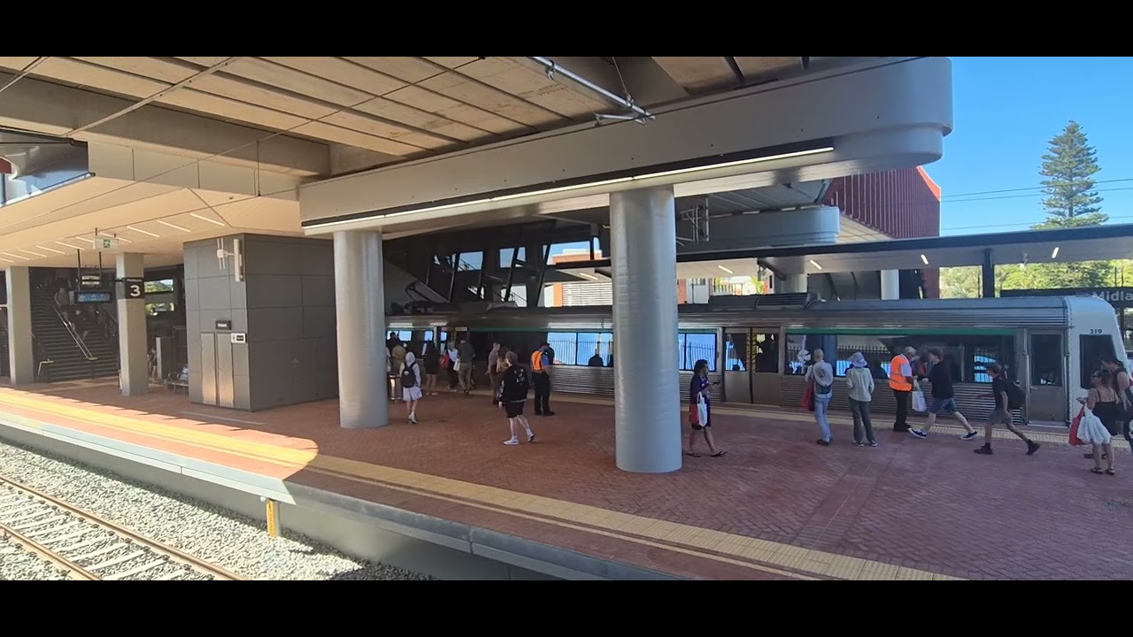 New MIDLAND train station. Official Opening, Sunday 22 February 2026. Video 6.