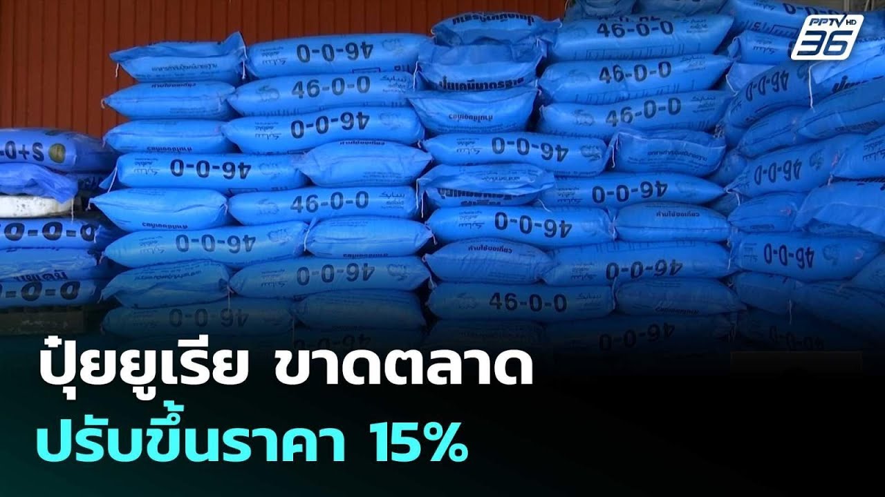 ปุ๋ยยูเรีย ขาดตลาด-ปรับขึ้นราคา 15%  | เที่ยงทันข่าว | 20 มี.ค. 69
