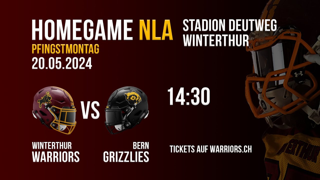 Winterthur Warriors vs. Bern Grizzlies
