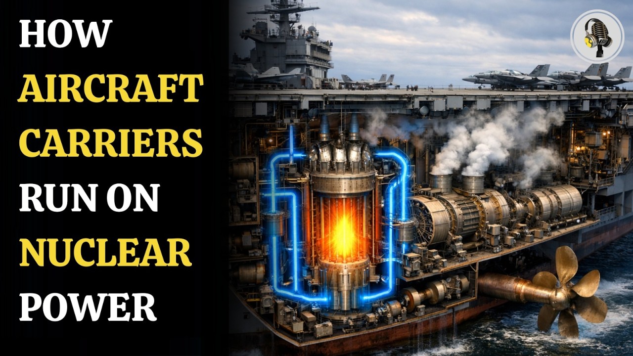 How Aircraft Carriers Use Nuclear Reactors for Power and Propulsion | WION Podcast