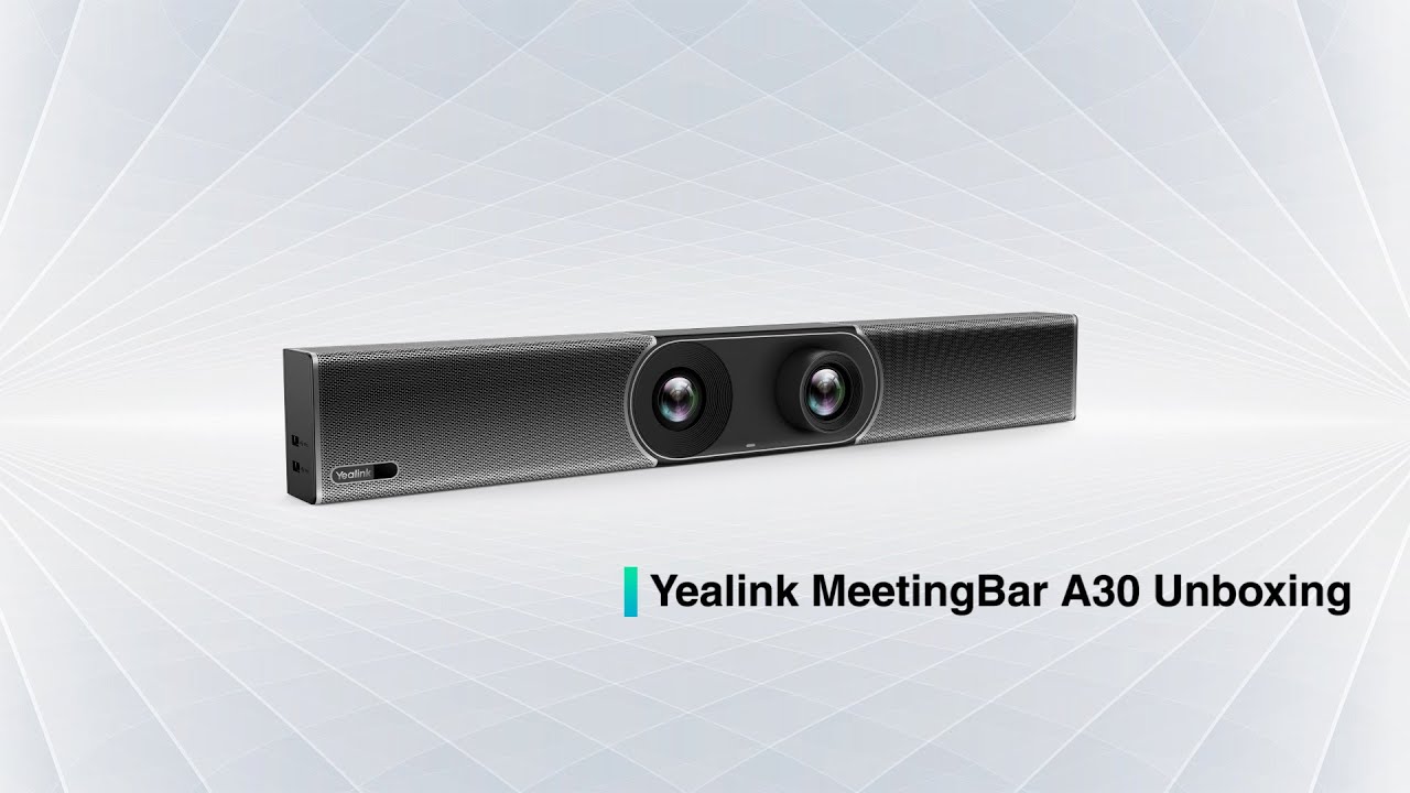 Yealink MeetingBar A30 Unboxing