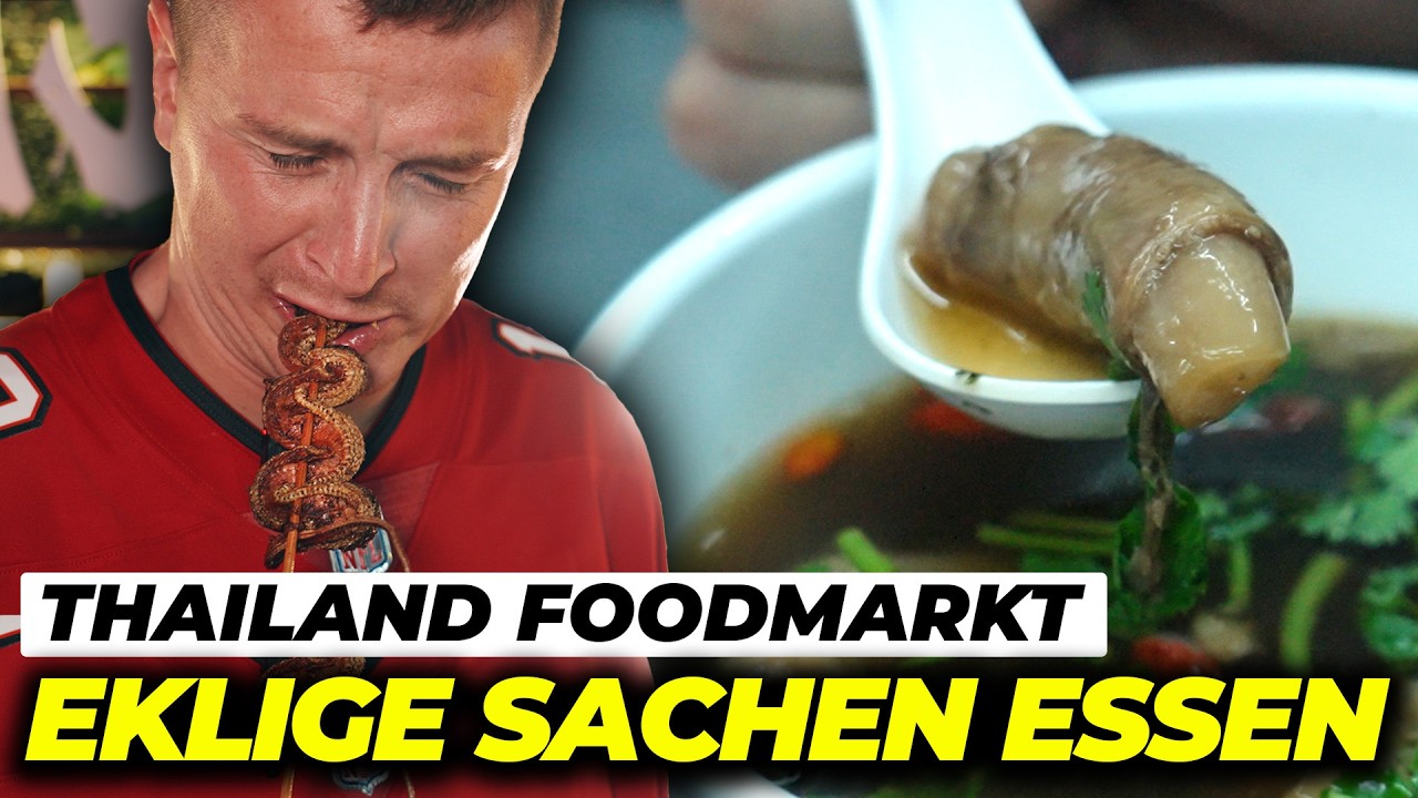 Skorpione, Schlangen und Ziegenschwanz | Naschen auf dem Thai-Markt