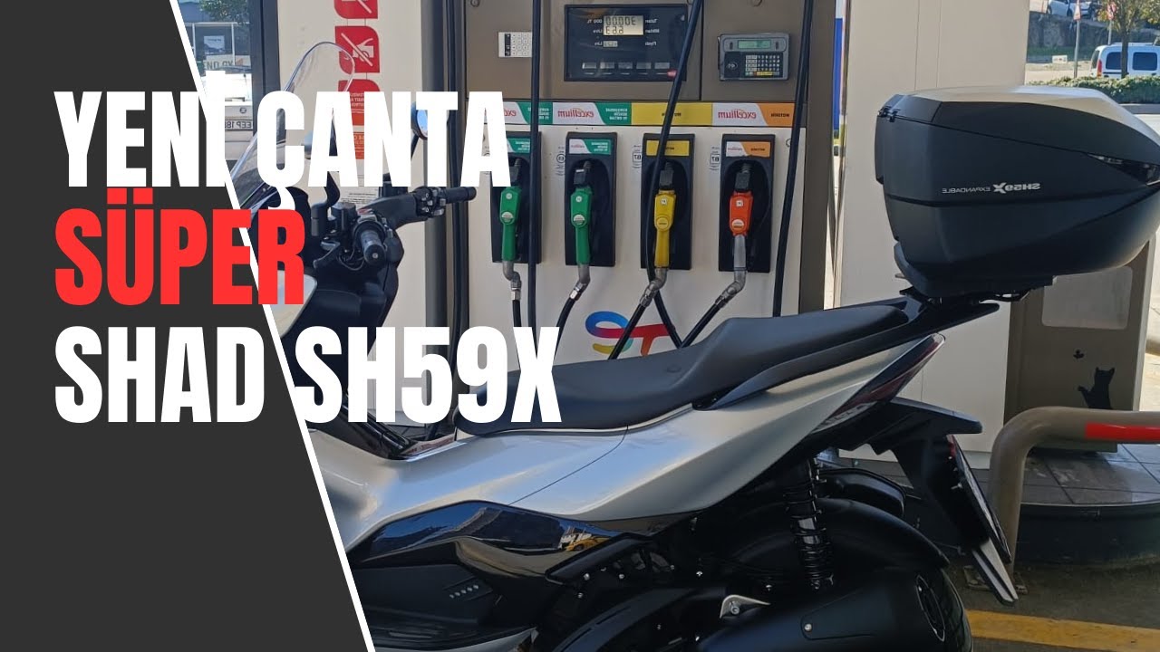 BU ÇANTA ÇOK İYİ SHAD SH59X! İSTANBUL GEZİNTİSİ #motovlog #vlog #topcase