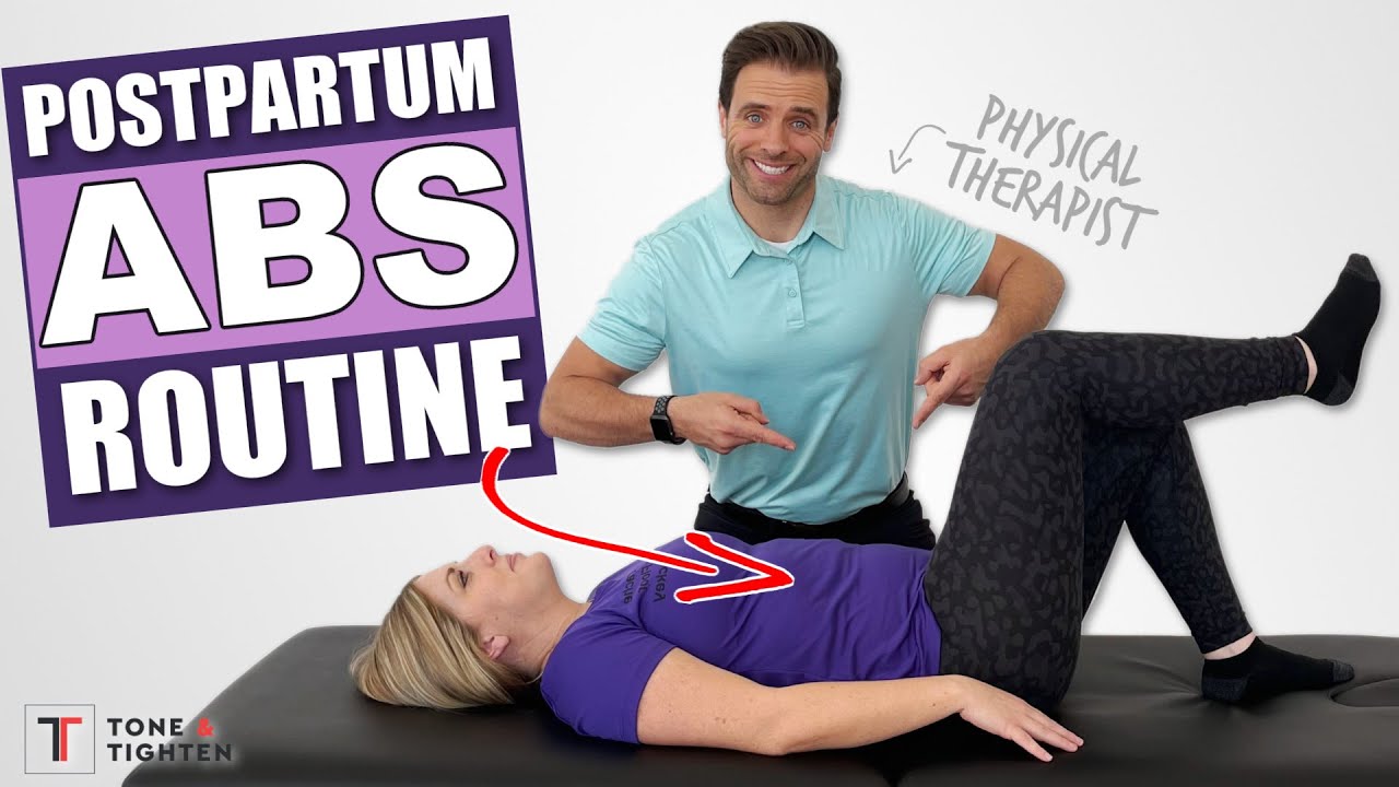 The Postpartum Core Workout EVERY Mom Should Do!