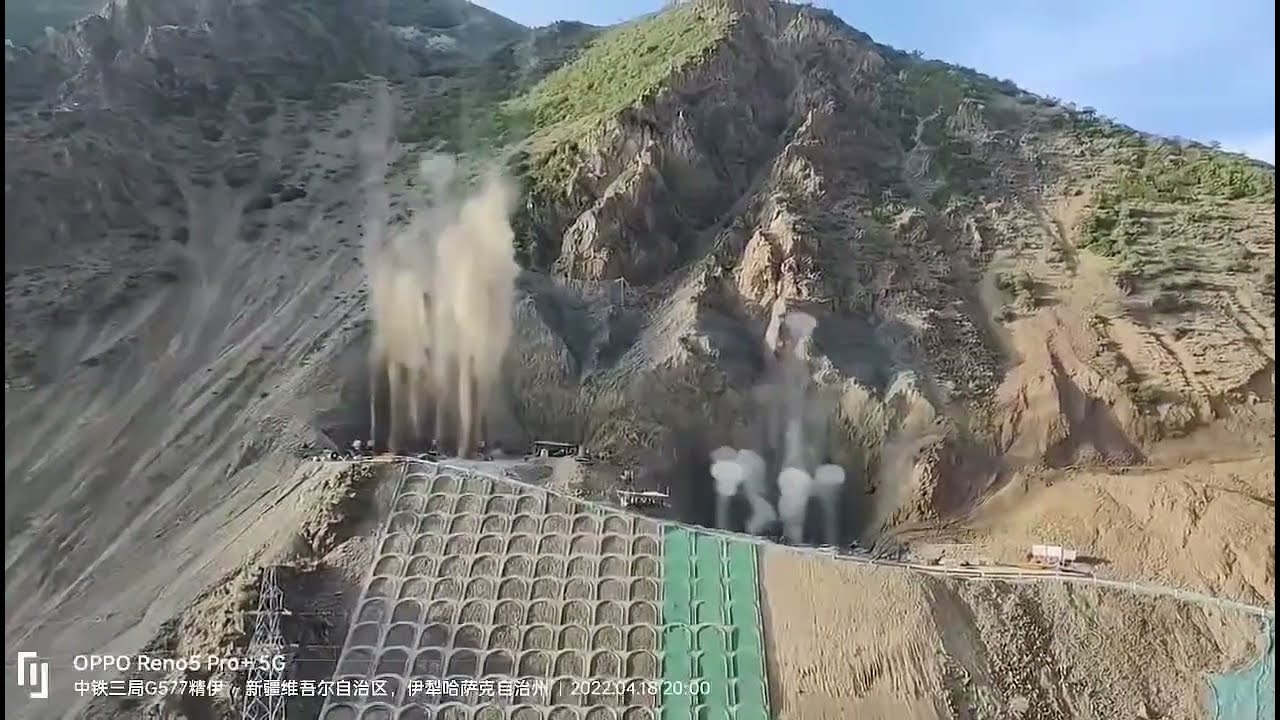 Rock blasting Wonderful collection
