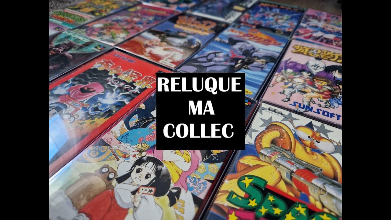[Reluque Ma Collec #07] - Super Famicom 212 Jeux (Full Set Shmup)
