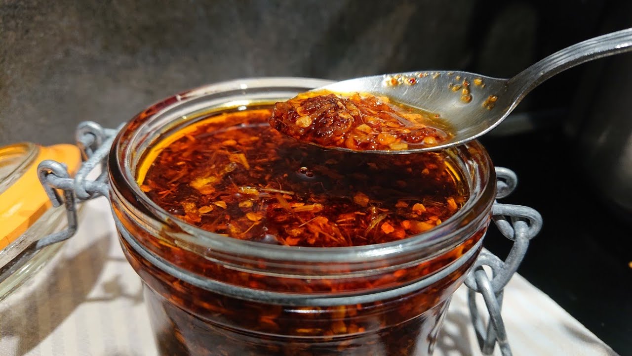 Recette Ớt sa tế  Sauce Piquante Vietnamienne  super facile  a faire / Chez Linh&Darkov