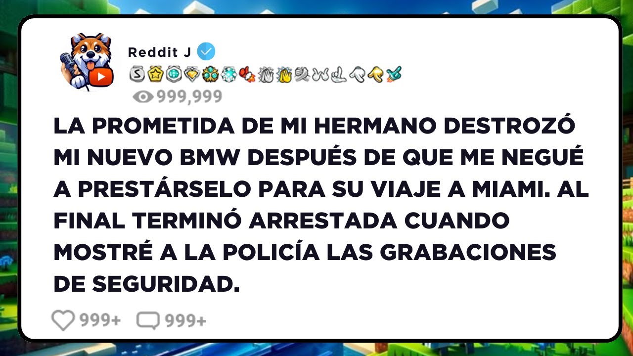 La prometida de mi hermano destrozó mi nuevo BMW después de que me negué a prestárselo para su viaje