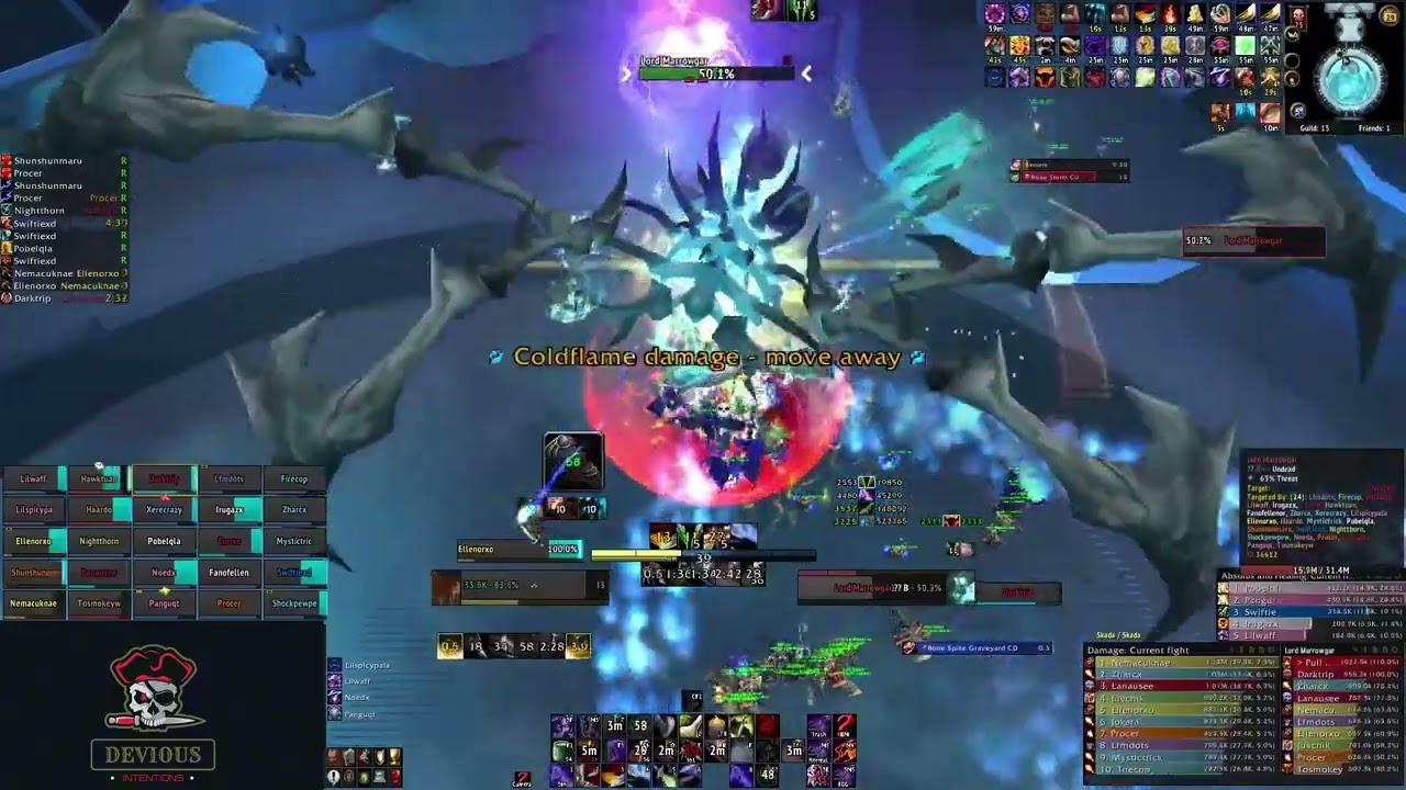 Lord Marrowgar 25HC Rogue 26.6k Warmane (Devious Intentions)