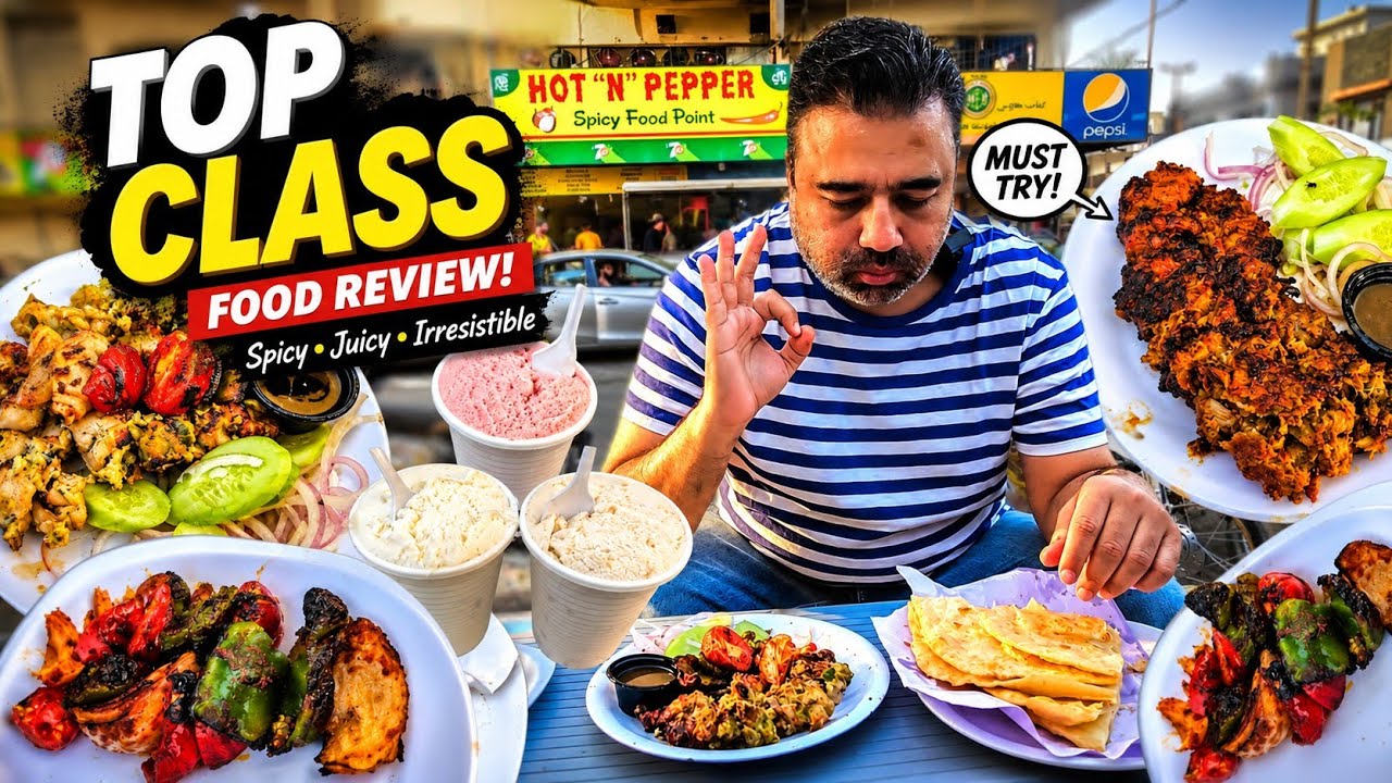 Karachi Street Eats, Hot n Pepper  Phase 4 restaurant 