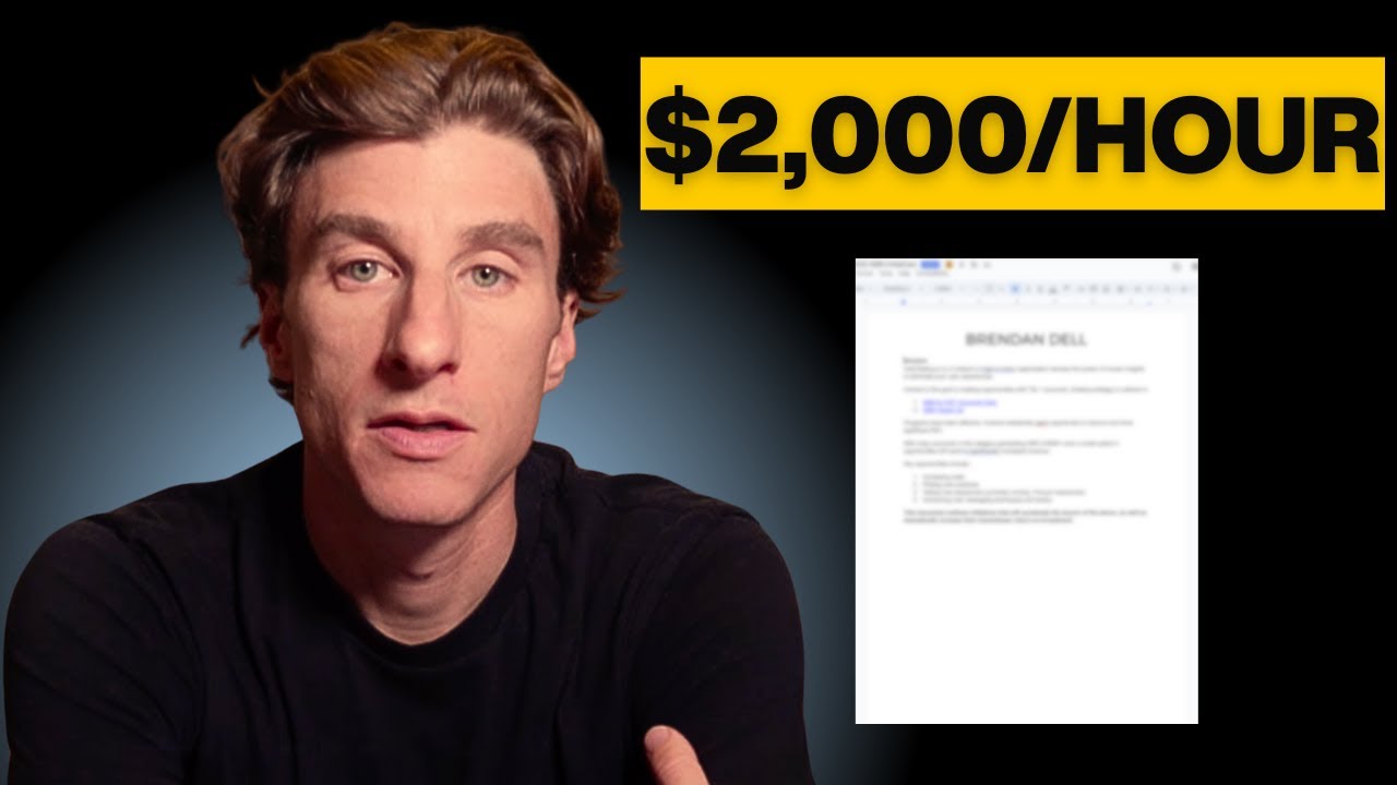 This Proposal Let Me Charge $2,000 an Hour
