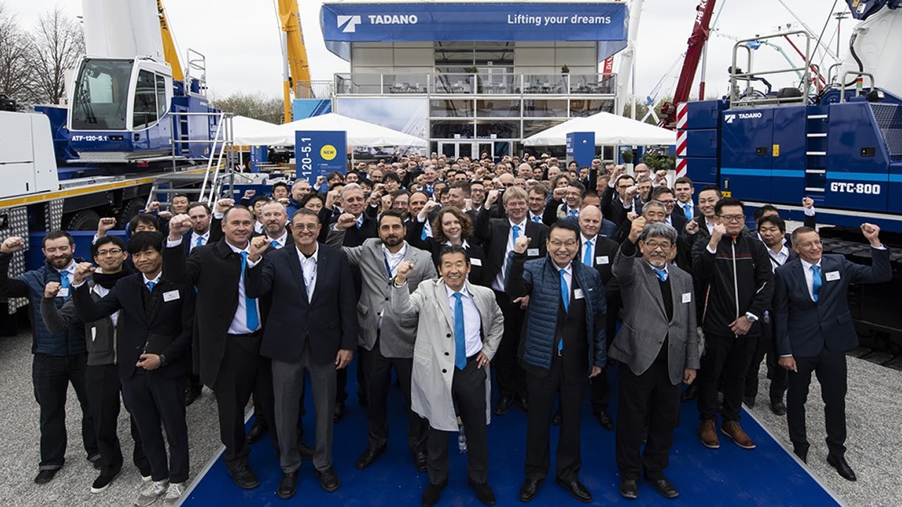 The Tadano Team at bauma 2019 'WHEN SUCCESS IS YOUR ONLY CHOICE' （日本語字幕）