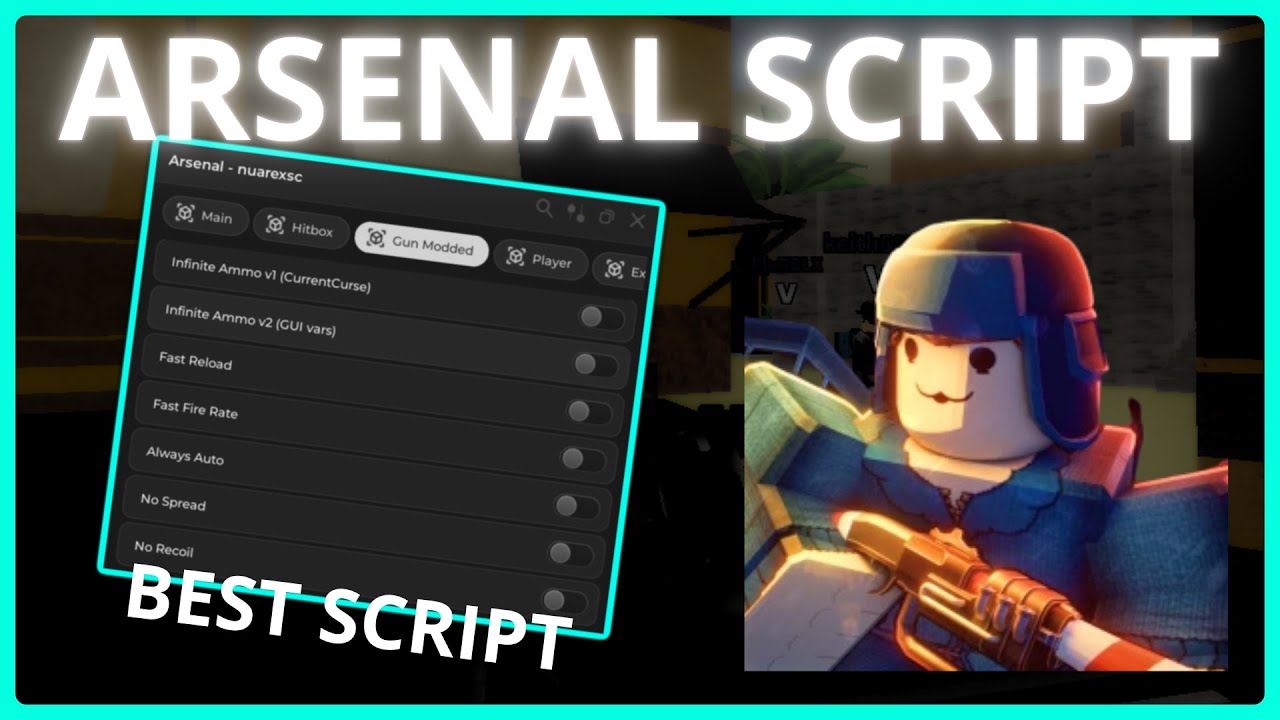 ARSENAL SCRIPT - AUTO FARM, HITBOX, INF AMMO, ESP & MORE