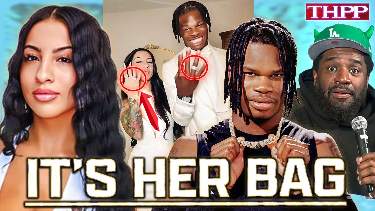1st Round Dummy Travis Hunter Marries STRUGGLE Video Vixen with NO PRENUP!@Corey Holcomb