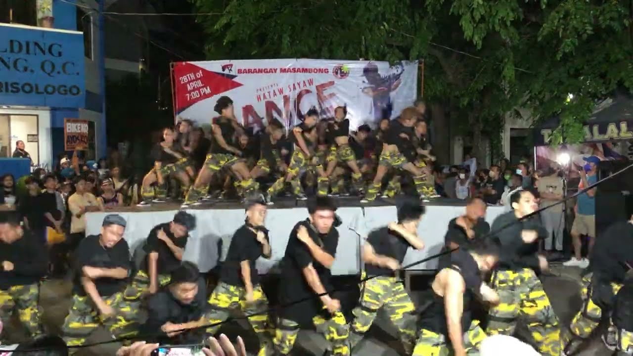 STREET ATTRACTION - BRGY MASAMBONG QUEZON CITY. DANCE CONTEST. 4/28/22.