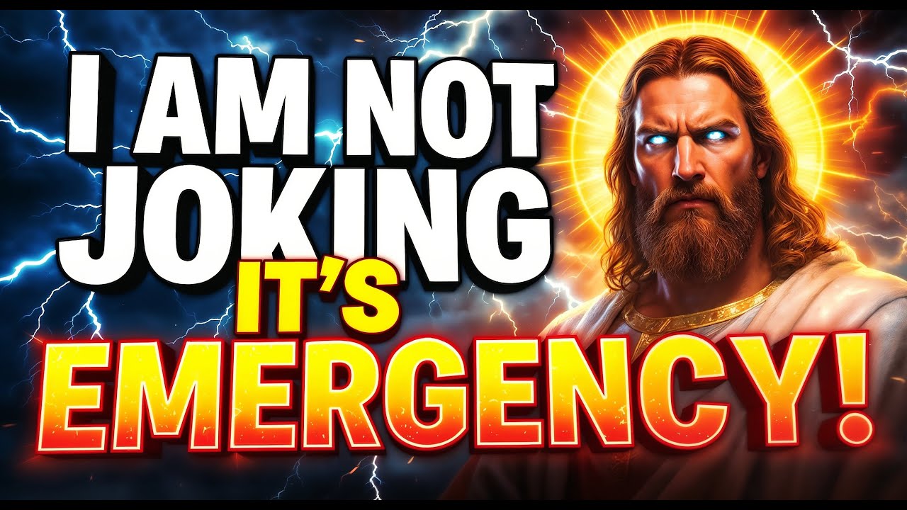 🔴GOD SAYS- I'M NOT JOKING IT'S AN EMRGENCY | Gods message | Gods Support Today