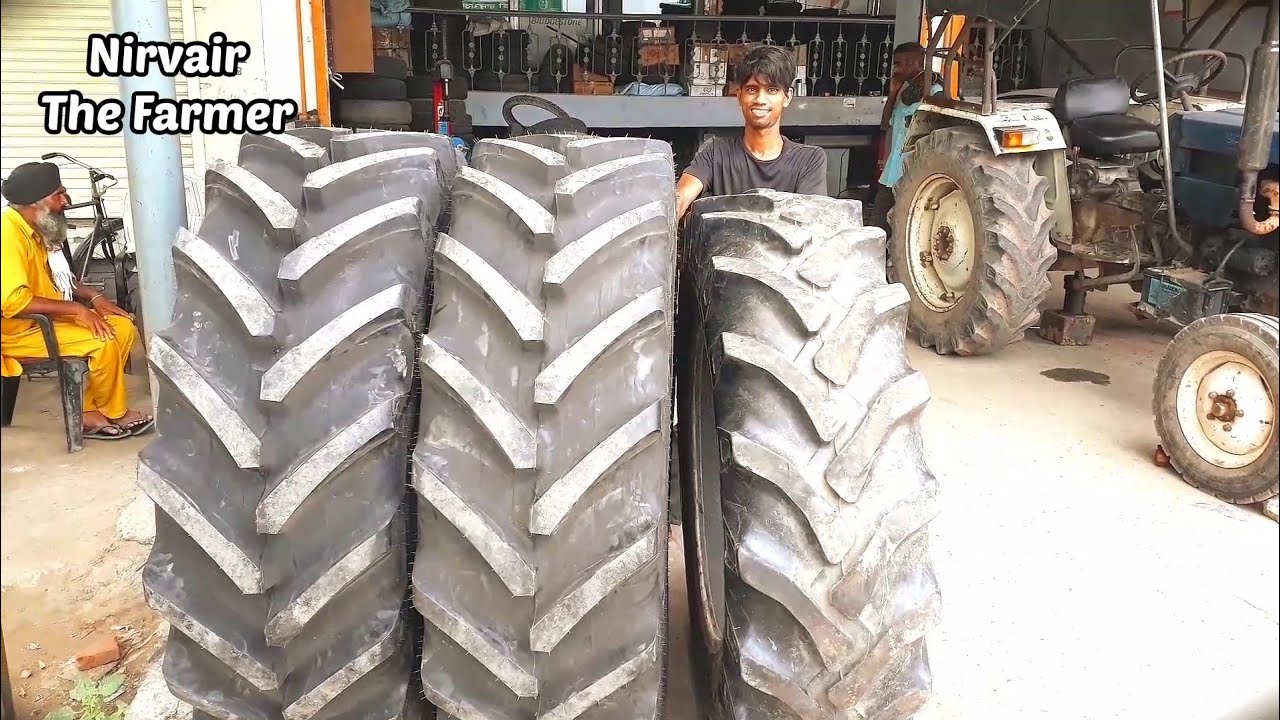 New 16.9×28 Radial Alliance (Yokohama) Tyres for Sonalika 750