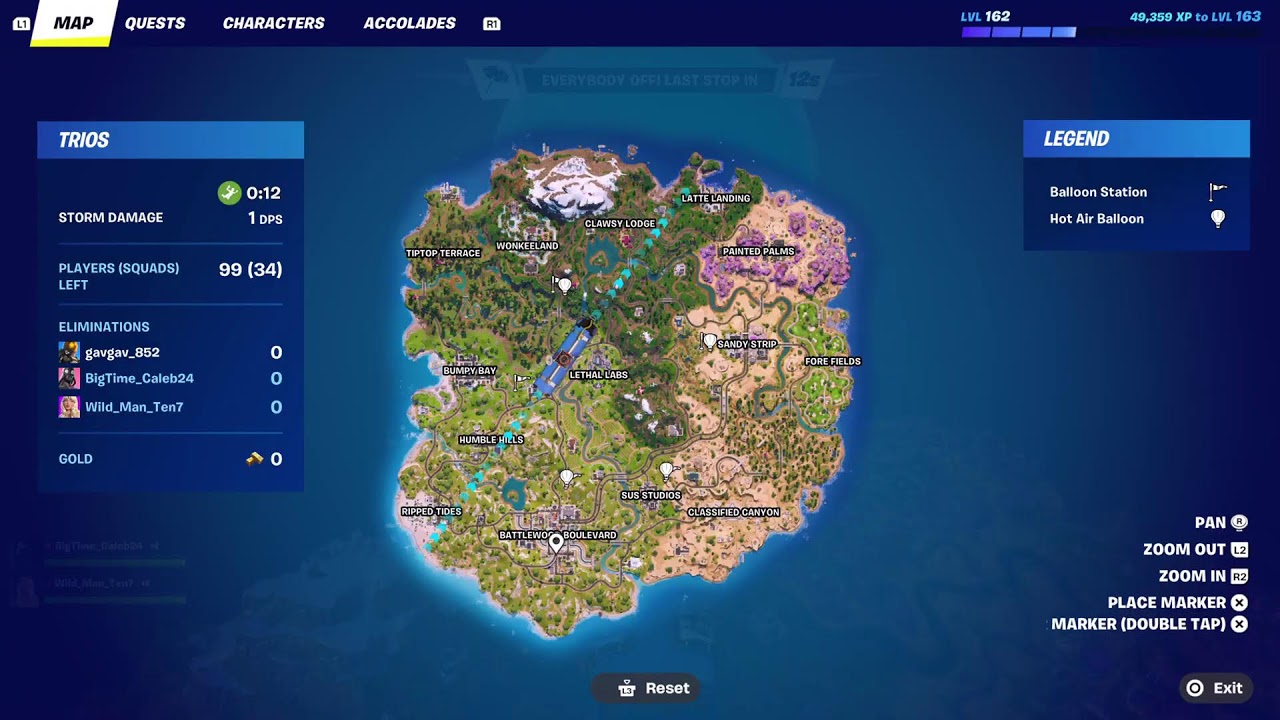 Playing fortnite power hour event