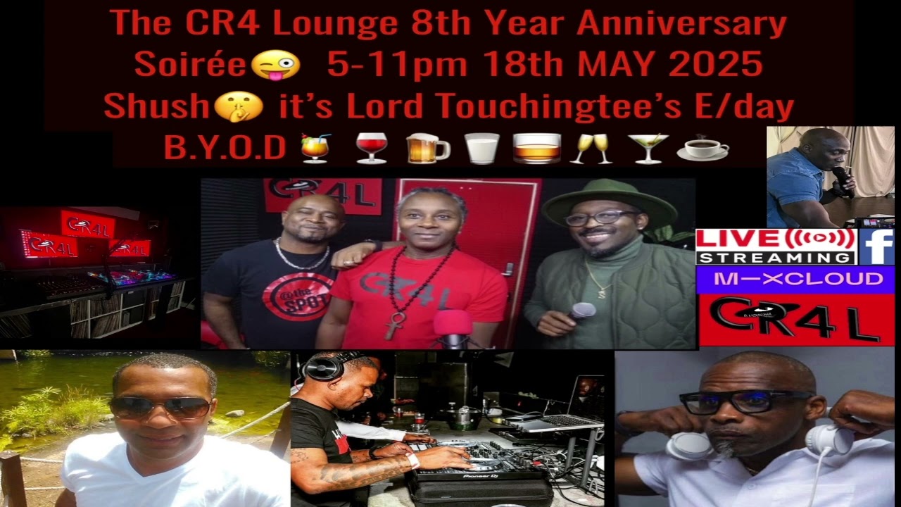 18.05.2025 the CR4 Lounge Celebrates it's 8th yrs