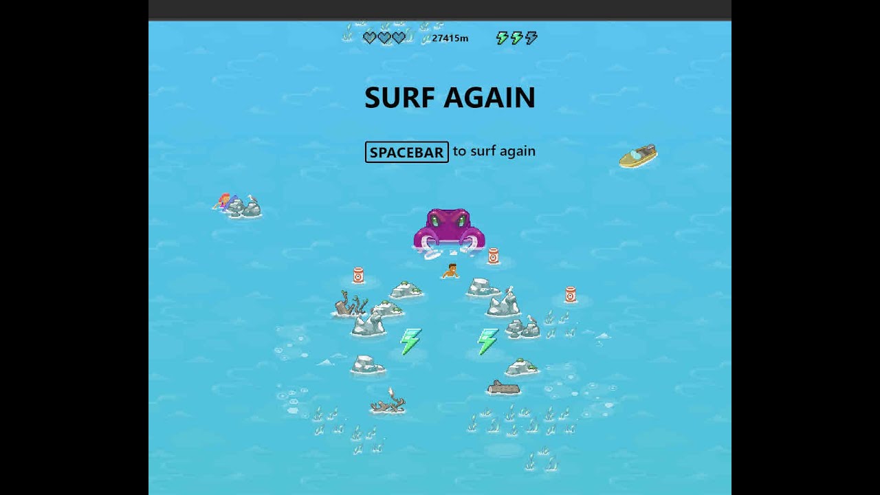 Microsoft Edge Surf Game High Score