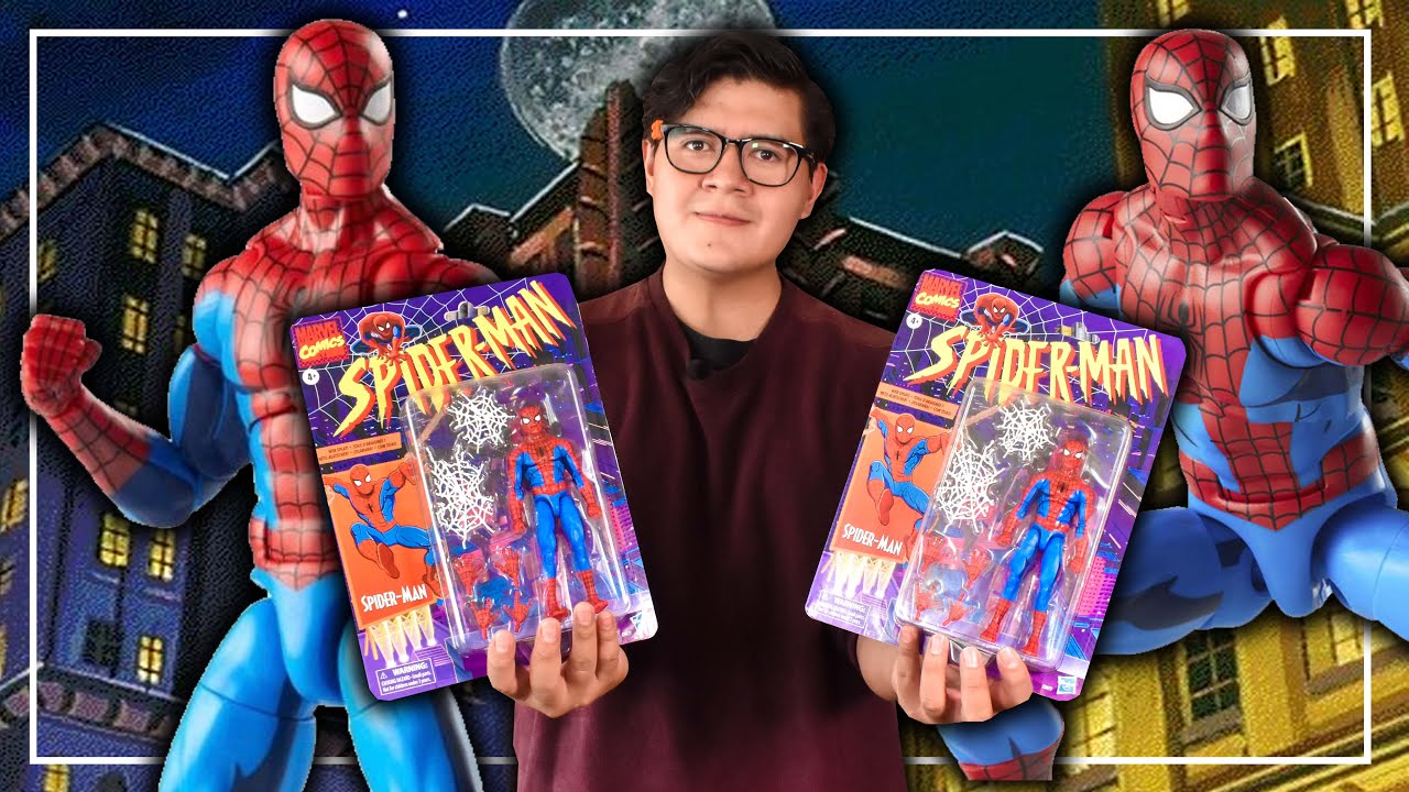UNBOXING SPIDER-MAN Marvel Legends Animated Series 90s 🕷🔥 | EL Tio pixel
